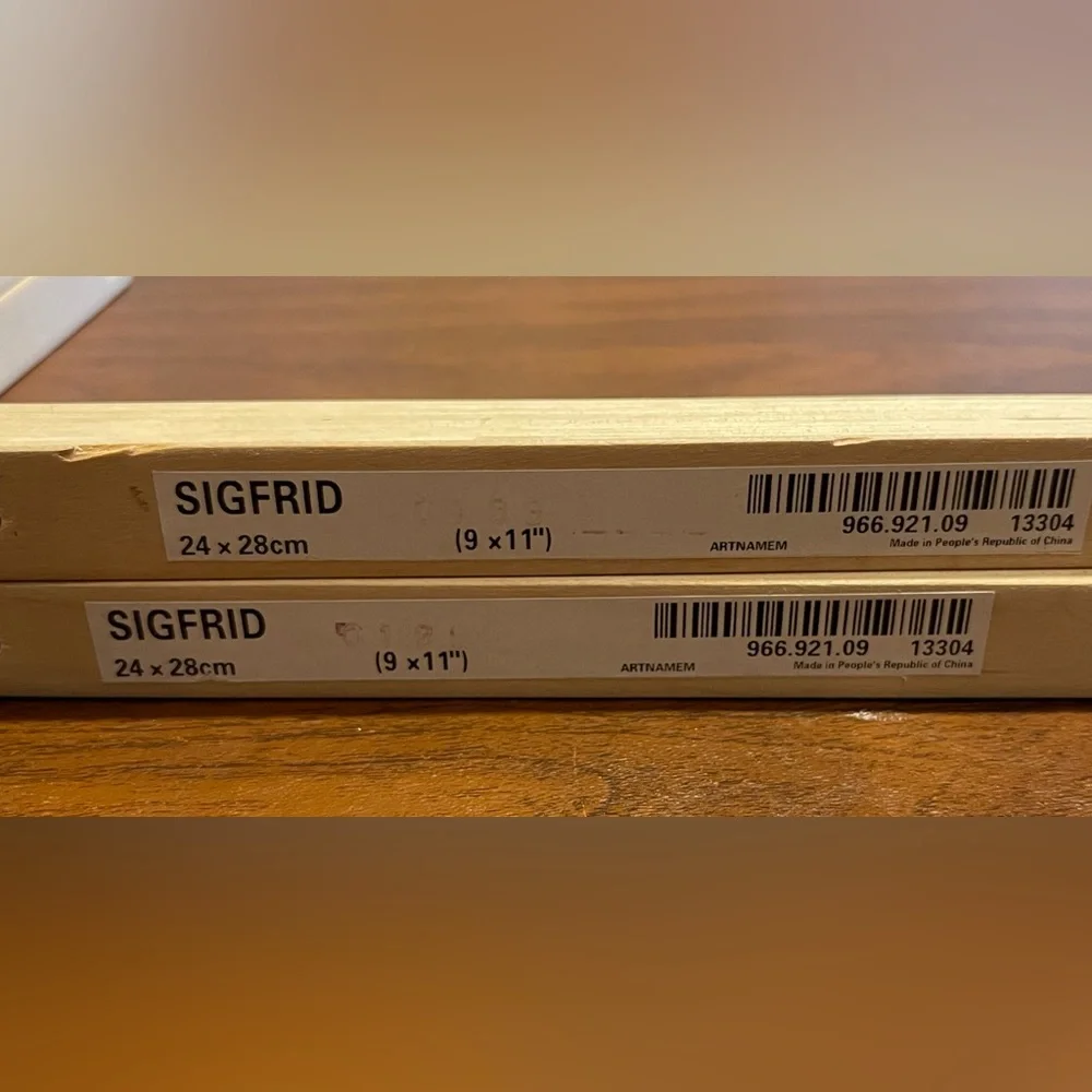 IKEA SIGFRID Wooden Shelf Brackets